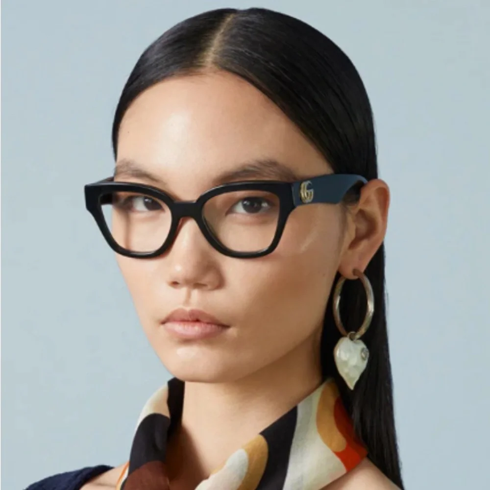 New Gucci Demo GG1424 Butterfly Ladies Fashion Optical Eyeglasses GG1424O 005 54